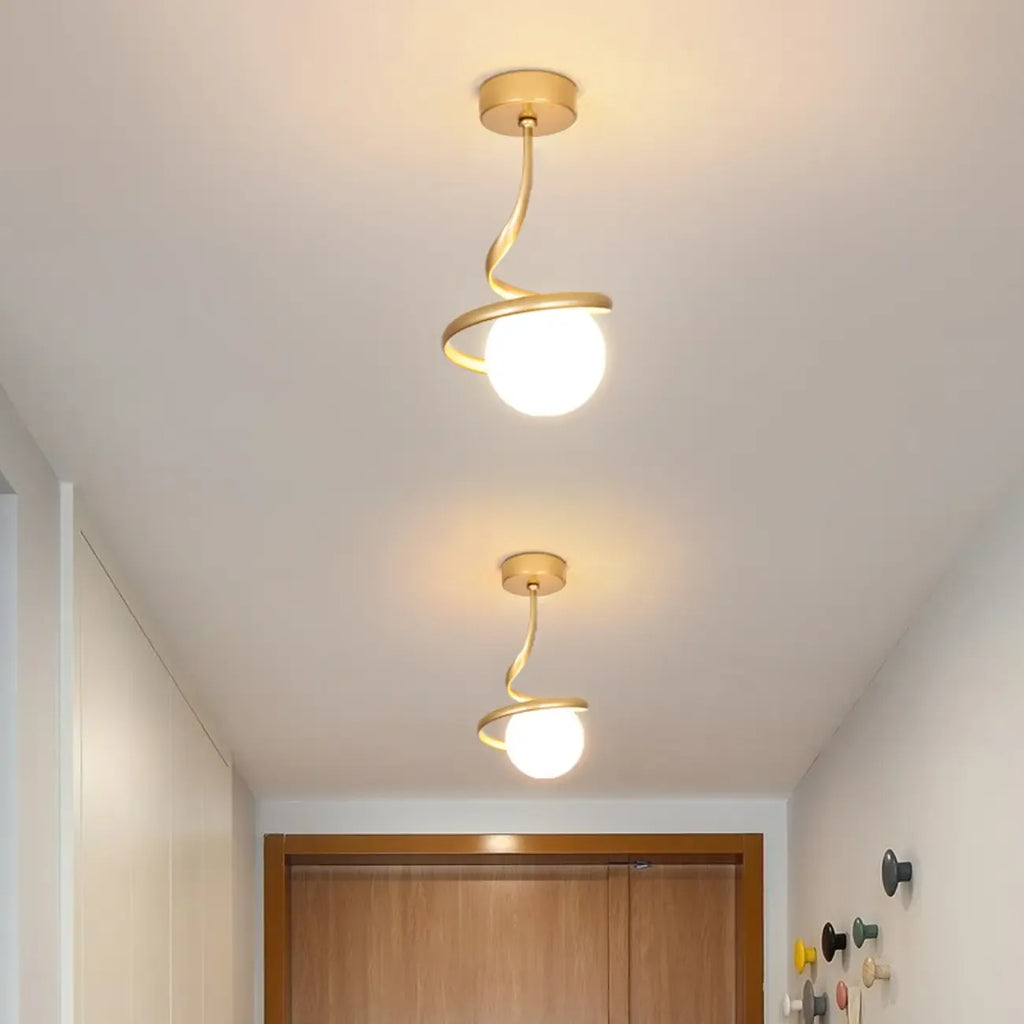 Creative Mini LED Ceiling Lamp for Living Room Elegance