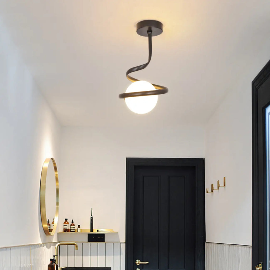Creative Mini LED Ceiling Lamp for Living Room Elegance