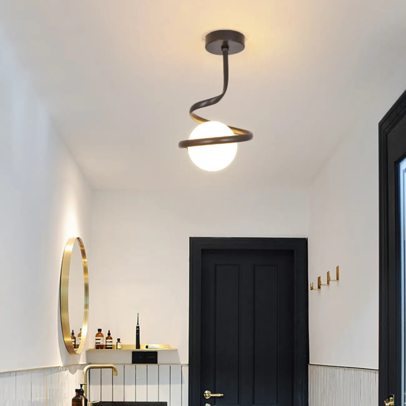 Creative Mini LED Ceiling Lamp for Living Room Elegance