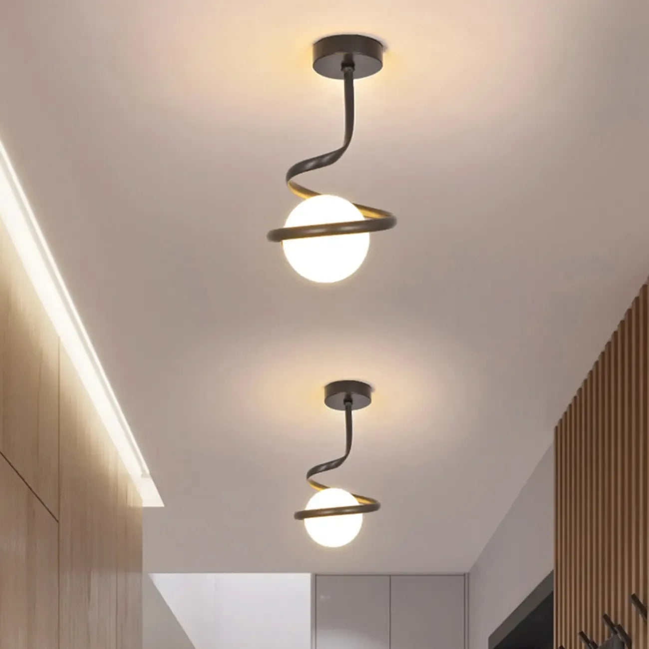Creative Mini LED Ceiling Lamp for Living Room Elegance