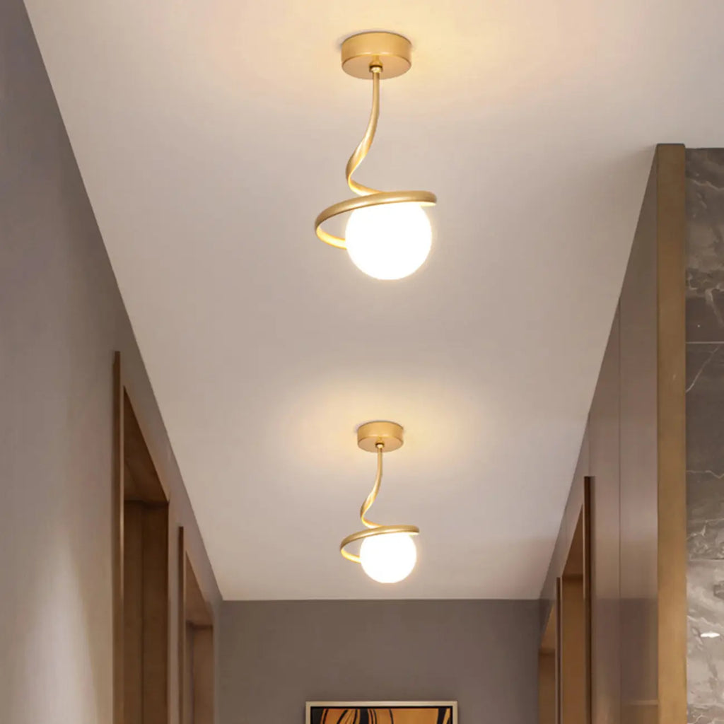Creative Mini LED Ceiling Lamp for Living Room Elegance