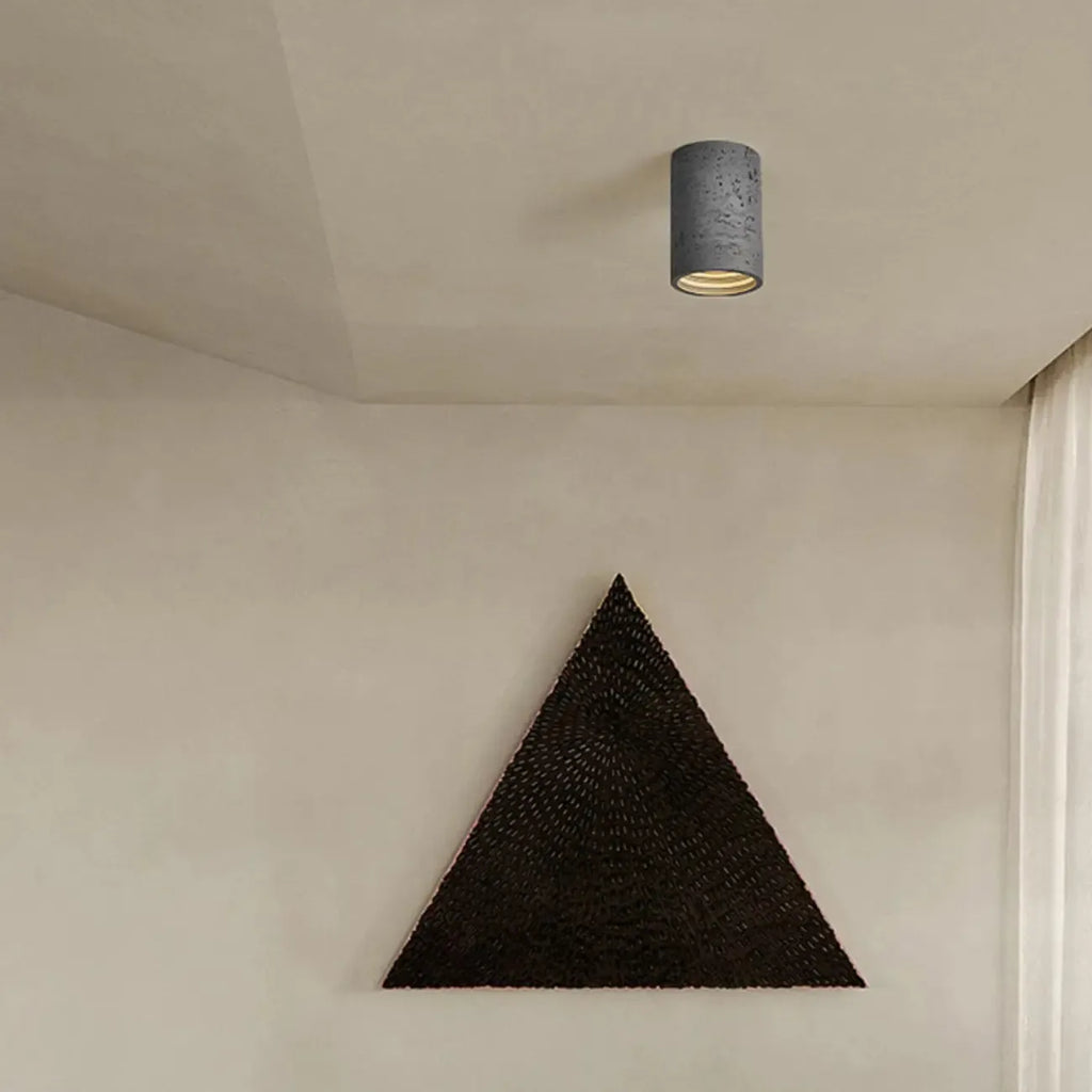 Dimmable Cylinder Flush Mount Ceiling Light for Indoor Use