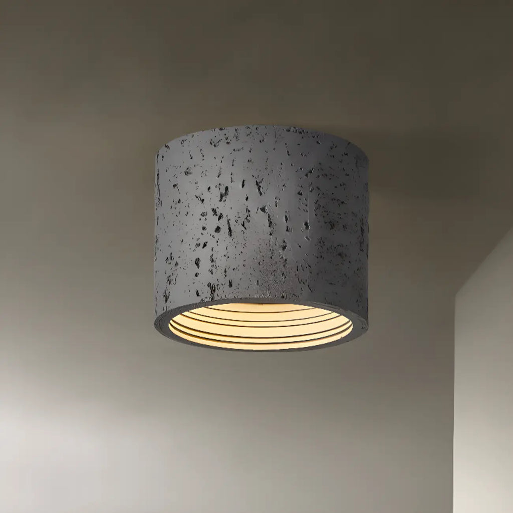 Dimmable Cylinder Flush Mount Ceiling Light for Indoor Use