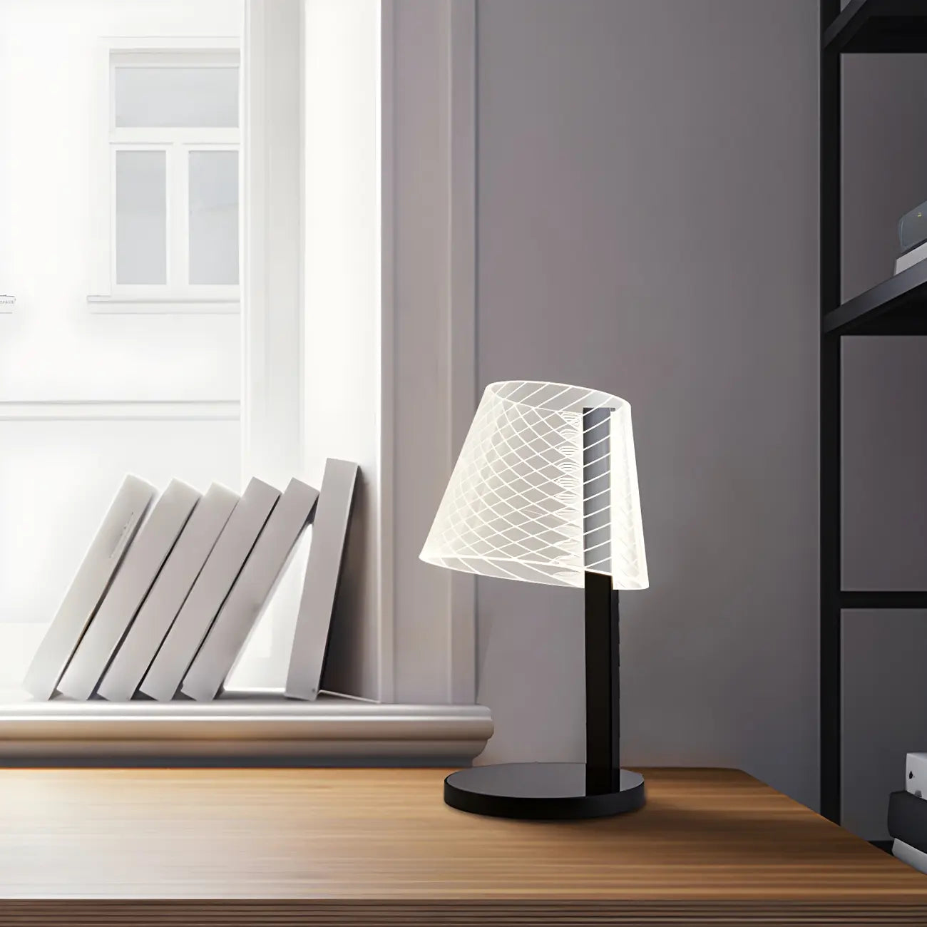 Unique Acrylic Table Lamp Touch Light for Residential