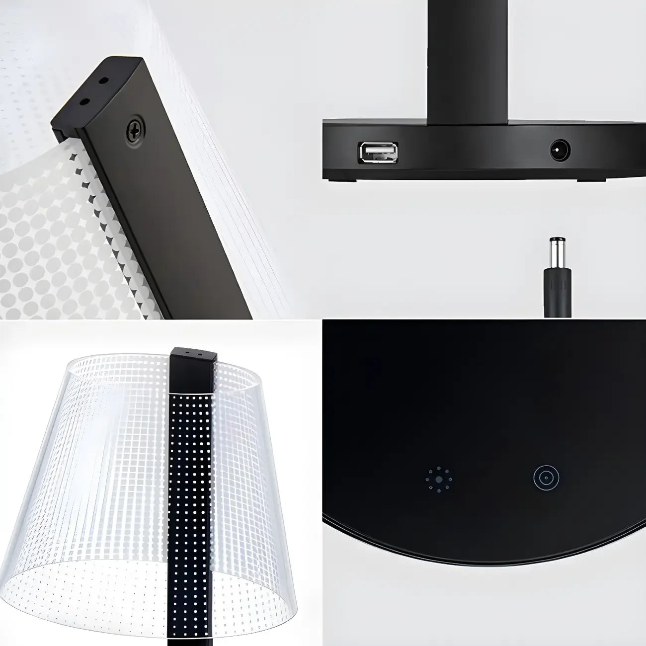 Unique Acrylic Table Lamp Touch Light for Residential