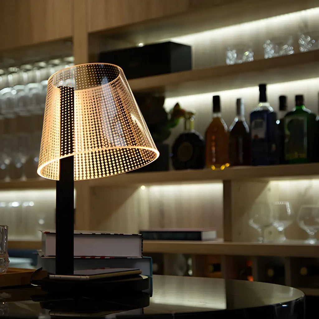 Unique Acrylic Table Lamp Touch Light for Residential