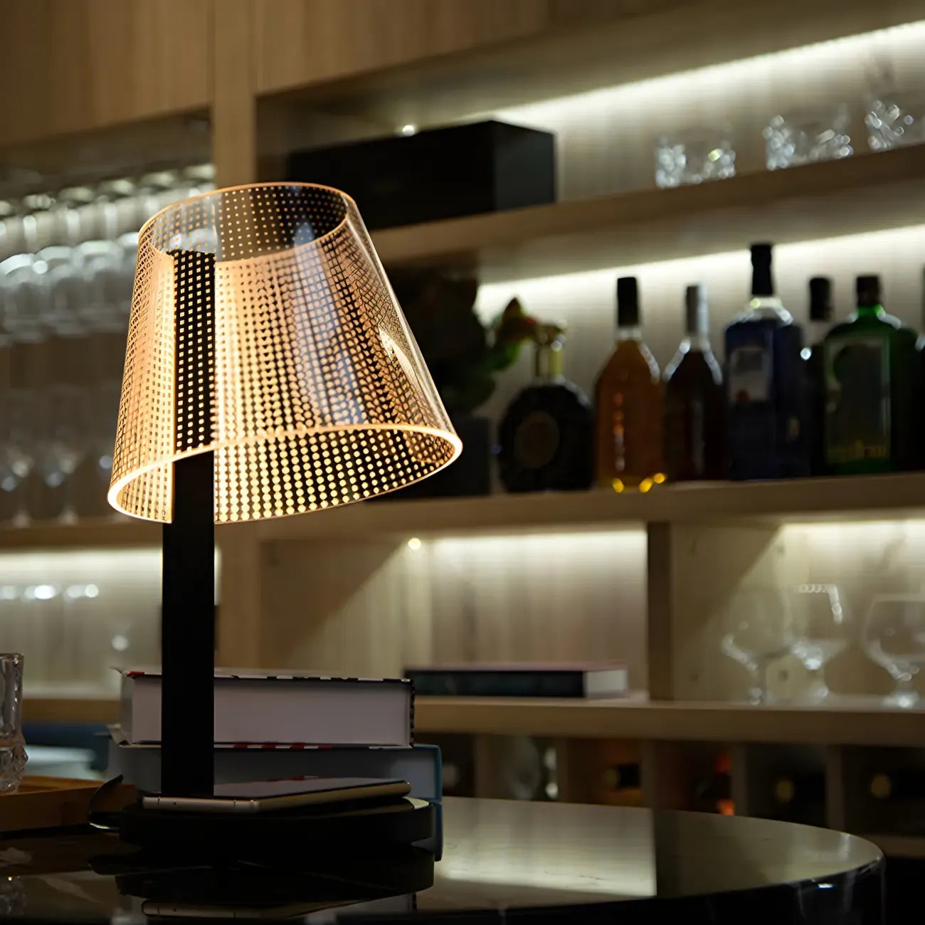 Unique Acrylic Table Lamp Touch Light for Residential