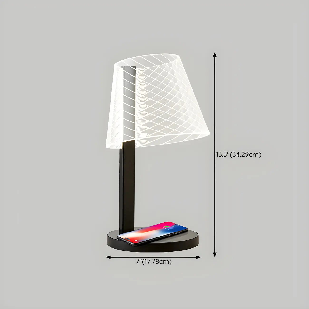Unique Acrylic Table Lamp Touch Light for Residential