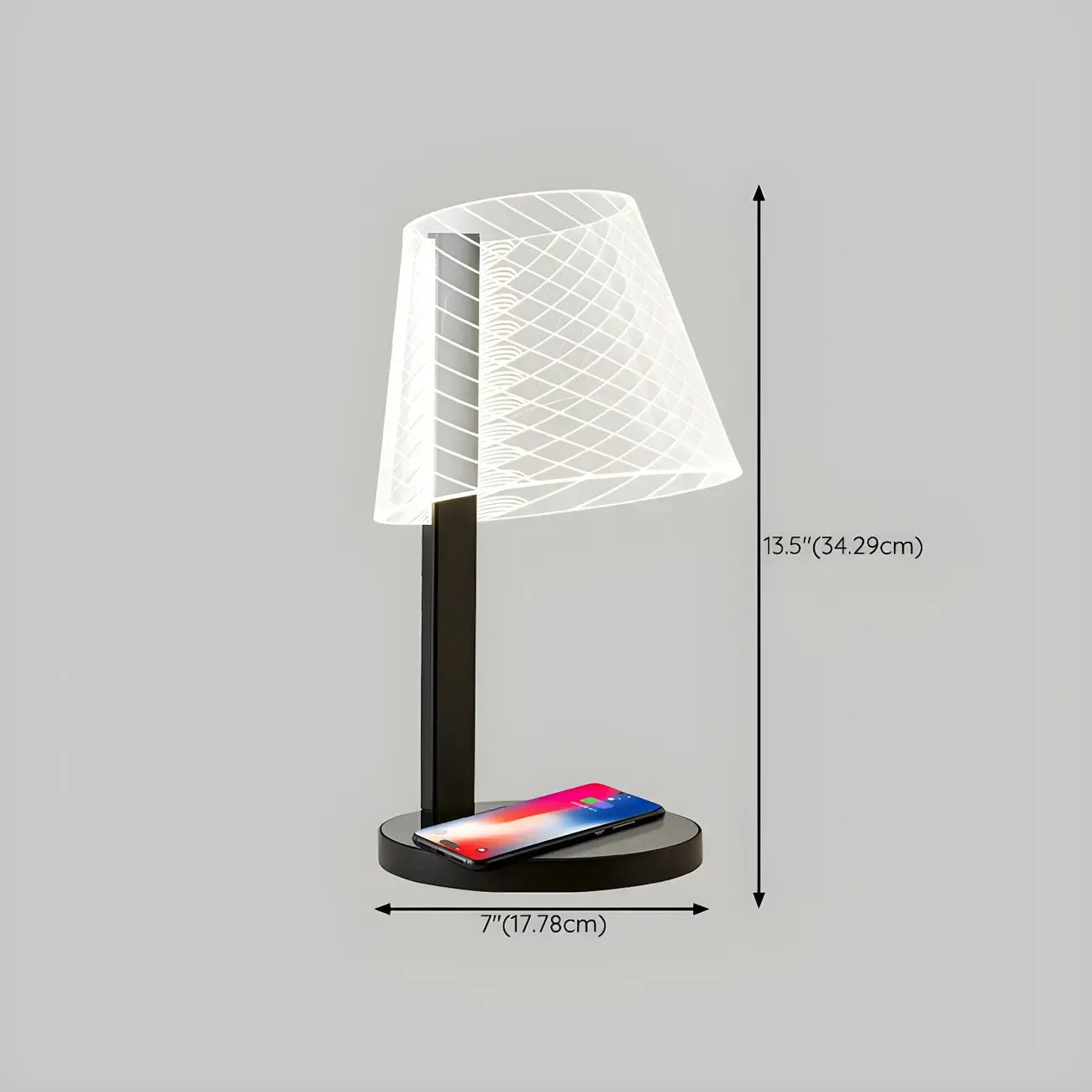 Unique Acrylic Table Lamp Touch Light for Residential