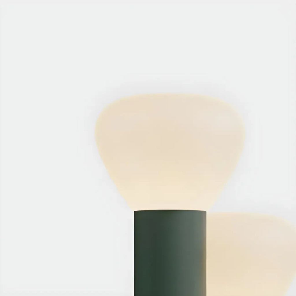 Modern Unique 3-Light Glass Table Lamp for Living Room