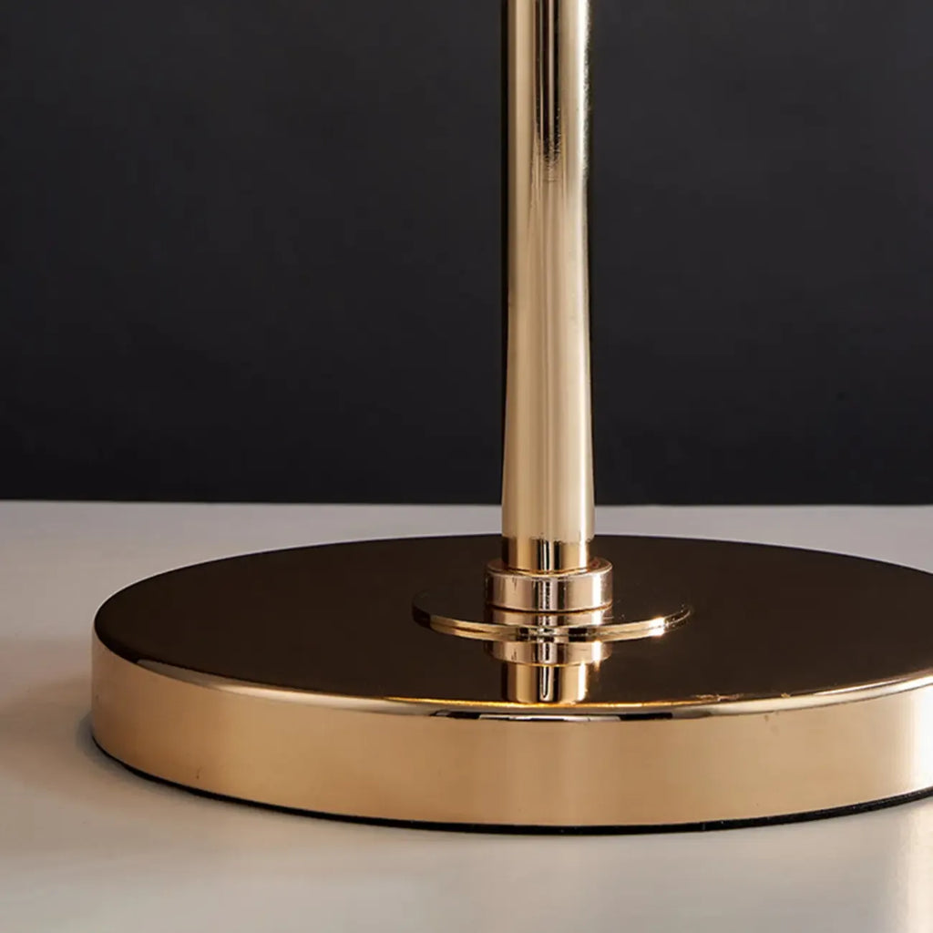 Glamorous Geometric Crystal Table Lamp