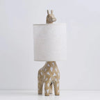 Nordic Animal Shape Wooden Table Lamp for Living Room