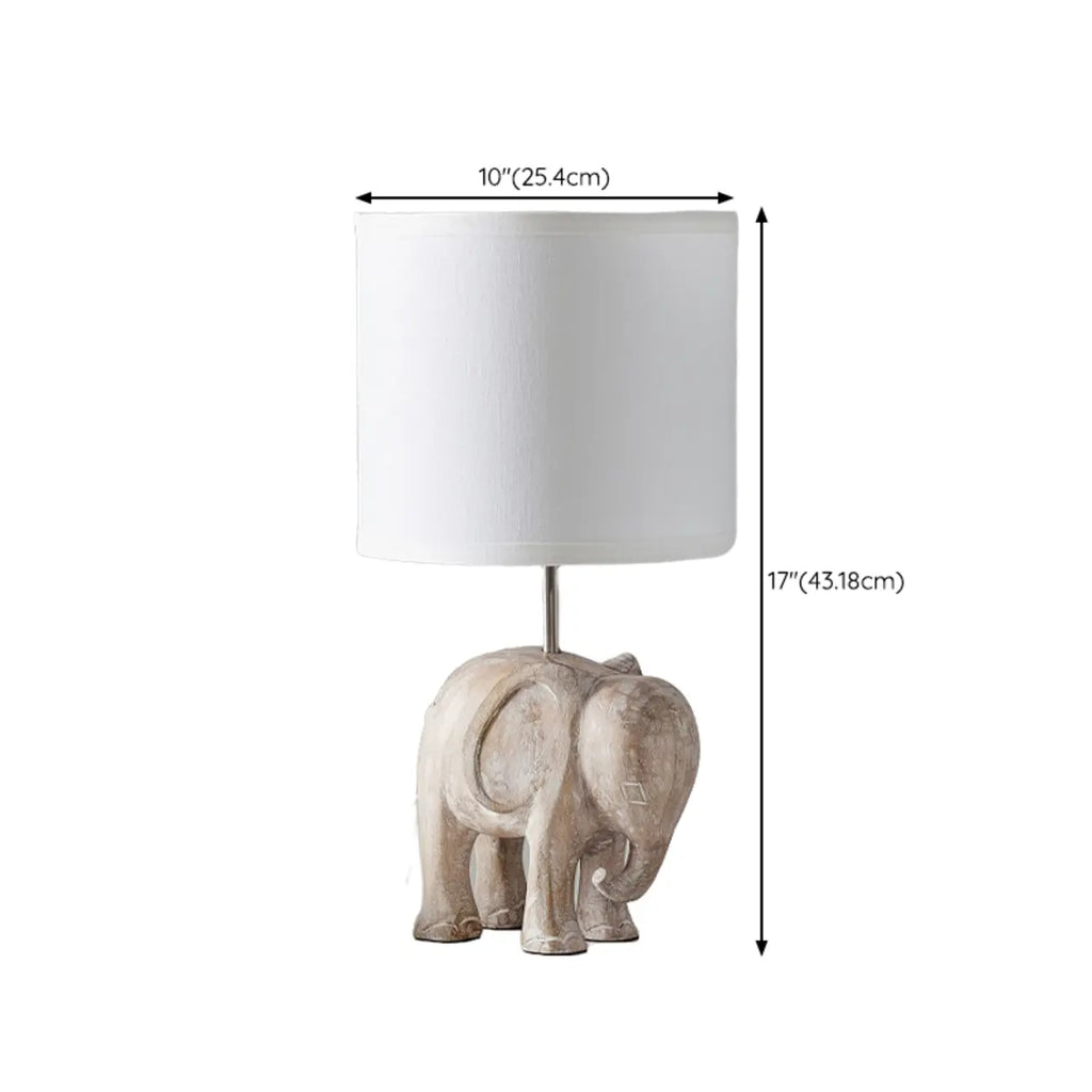 Nordic Animal Shape Wooden Table Lamp for Living Room