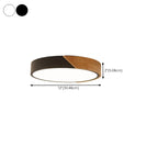Circular Flush Mount LED Ceiling Light for Residential Use