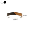 Circular Flush Mount LED Ceiling Light for Residential Use