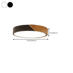 Circular Flush Mount LED Ceiling Light for Residential Use