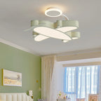 Dimmable Floral LED Ceiling Light with Acrylic Shade