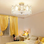 8 Modern Semi Flush Mount Ceiling Light for Living Room