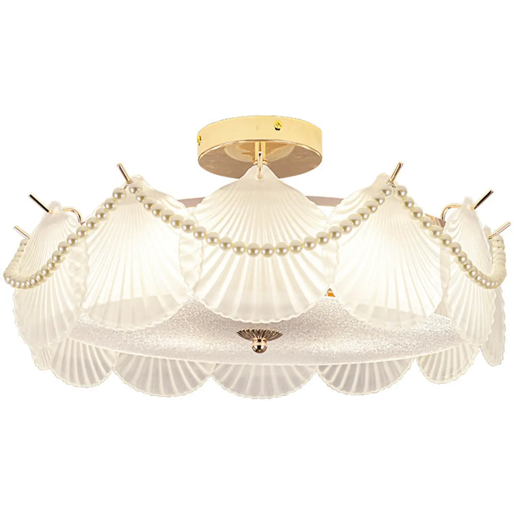 8 Modern Semi Flush Mount Ceiling Light for Living Room