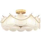 8 Modern Semi Flush Mount Ceiling Light for Living Room