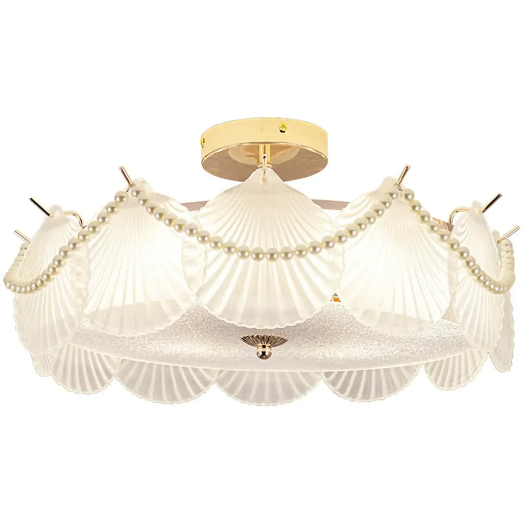 8 Modern Semi Flush Mount Ceiling Light for Living Room