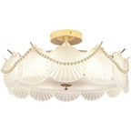 8 Modern Semi Flush Mount Ceiling Light for Living Room