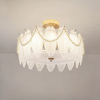 8 Modern Semi Flush Mount Ceiling Light for Living Room