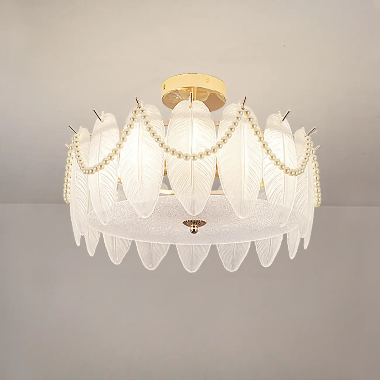 8 Modern Semi Flush Mount Ceiling Light for Living Room