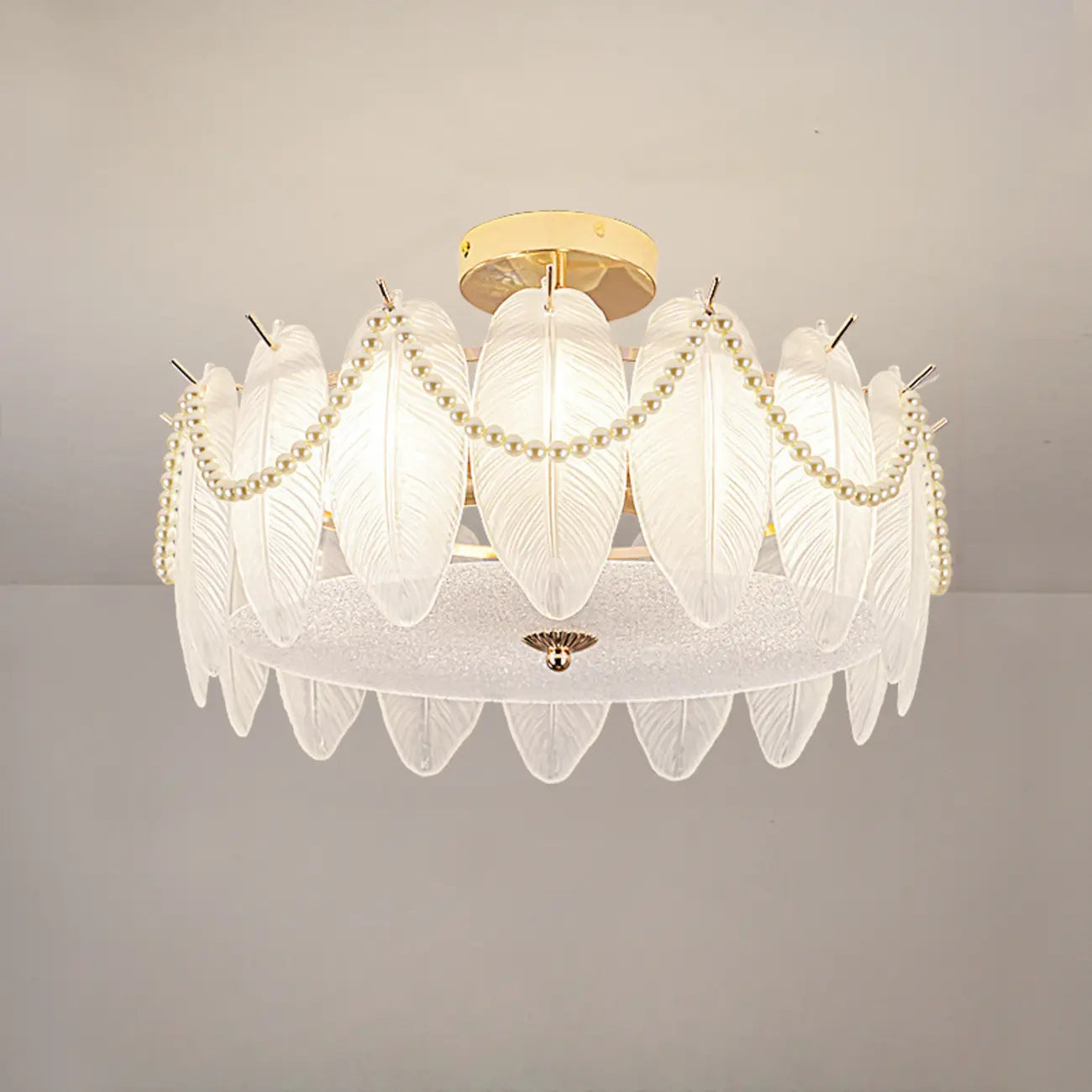 8 Modern Semi Flush Mount Ceiling Light for Living Room