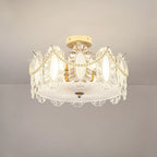 8 Modern Semi Flush Mount Ceiling Light for Living Room
