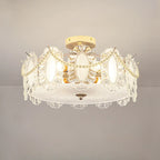 8 Modern Semi Flush Mount Ceiling Light for Living Room