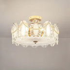 8 Modern Semi Flush Mount Ceiling Light for Living Room