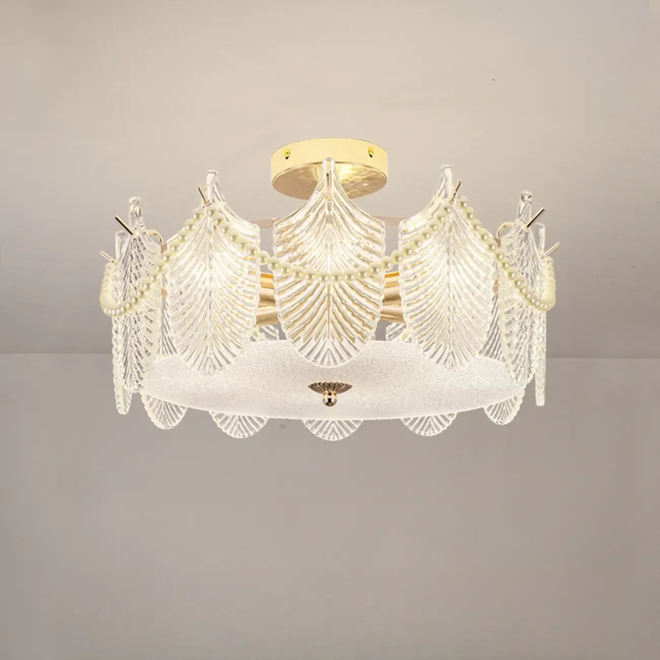 8 Modern Semi Flush Mount Ceiling Light for Living Room