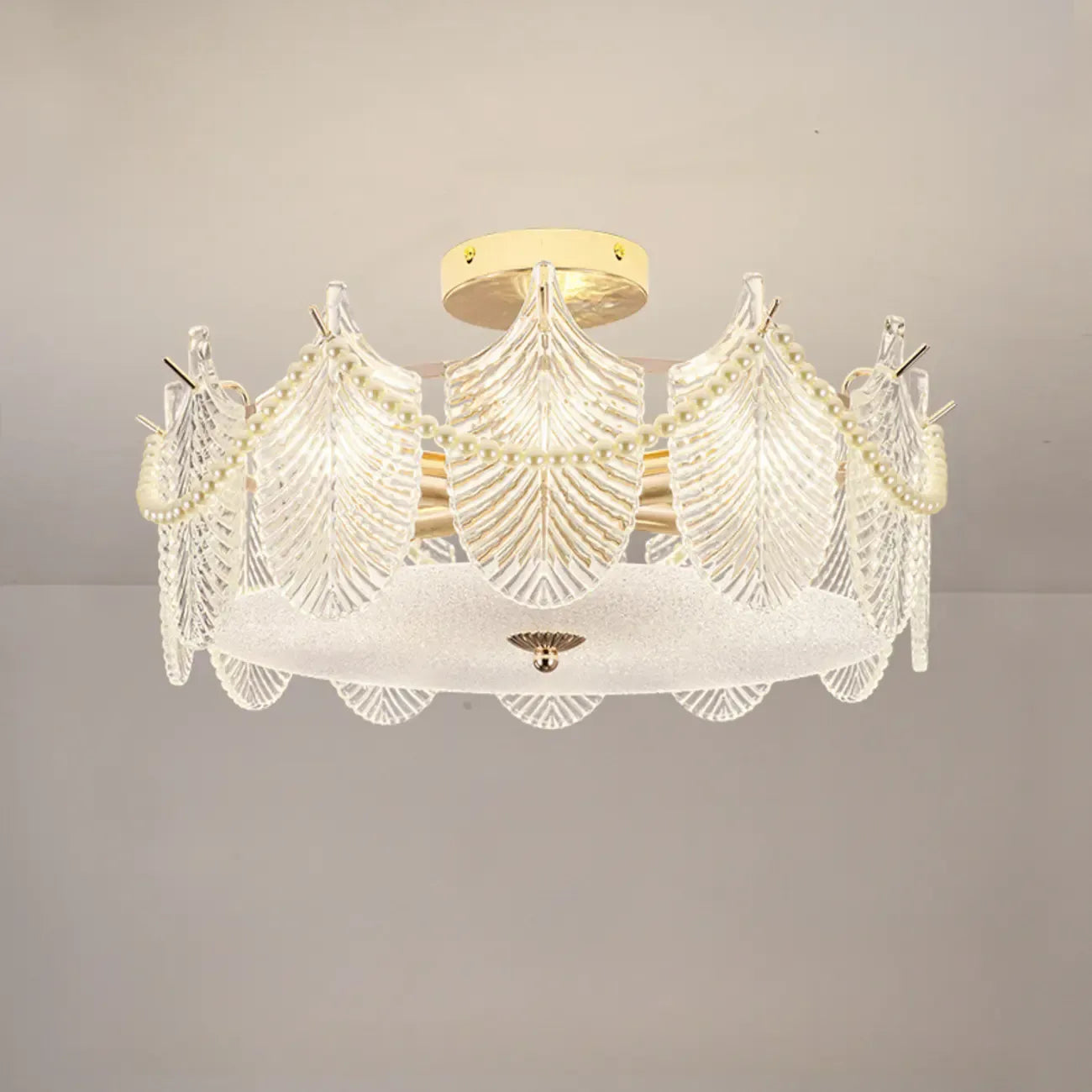 8 Modern Semi Flush Mount Ceiling Light for Living Room