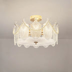 8 Modern Semi Flush Mount Ceiling Light for Living Room