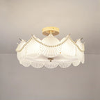 8 Modern Semi Flush Mount Ceiling Light for Living Room