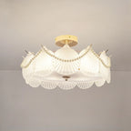 8 Modern Semi Flush Mount Ceiling Light for Living Room