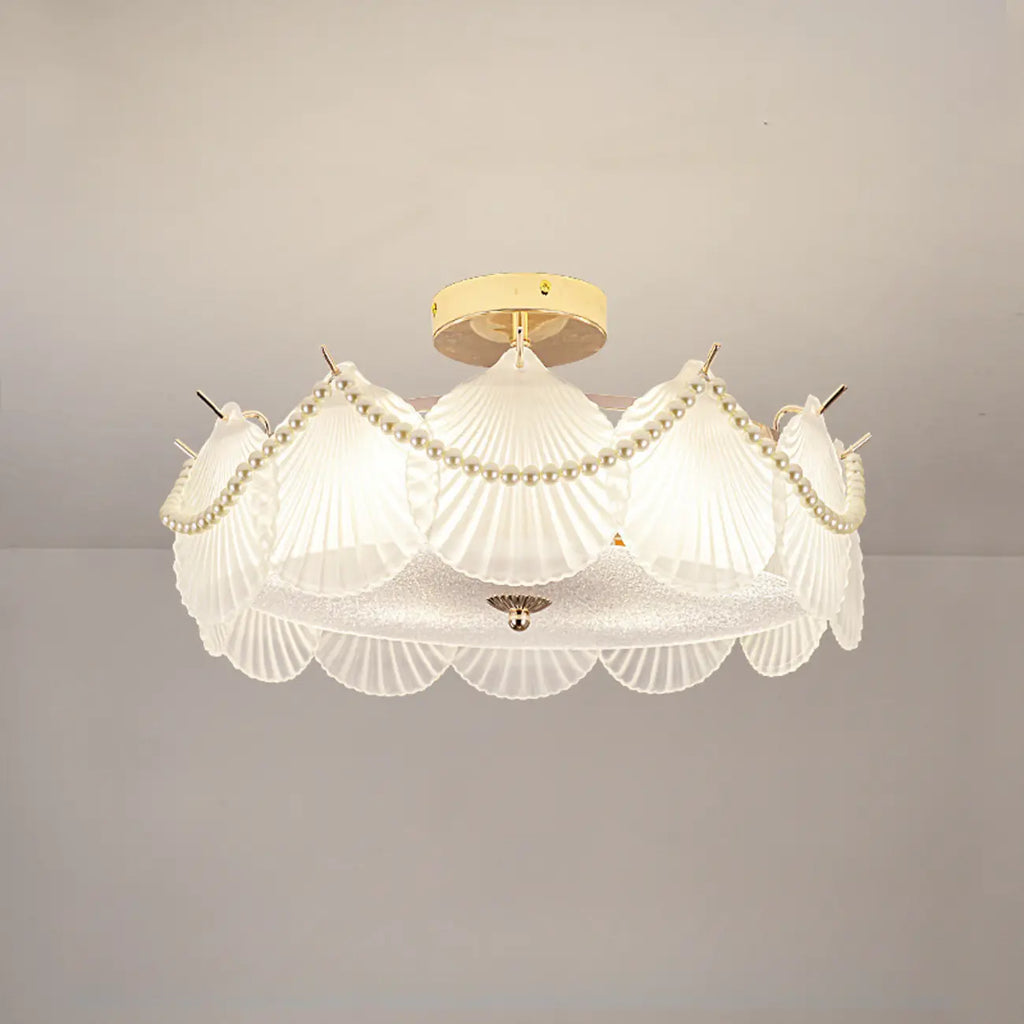 8 Modern Semi Flush Mount Ceiling Light for Living Room
