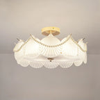 8 Modern Semi Flush Mount Ceiling Light for Living Room
