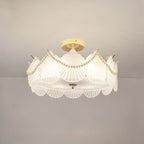 8 Modern Semi Flush Mount Ceiling Light for Living Room