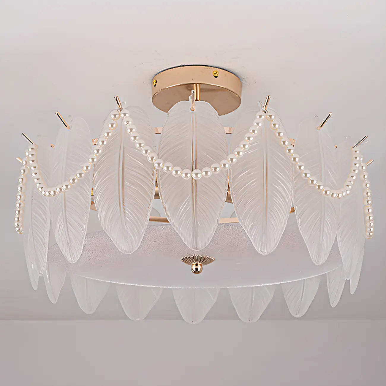 8 Modern Semi Flush Mount Ceiling Light for Living Room