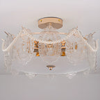 8 Modern Semi Flush Mount Ceiling Light for Living Room