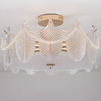 8 Modern Semi Flush Mount Ceiling Light for Living Room