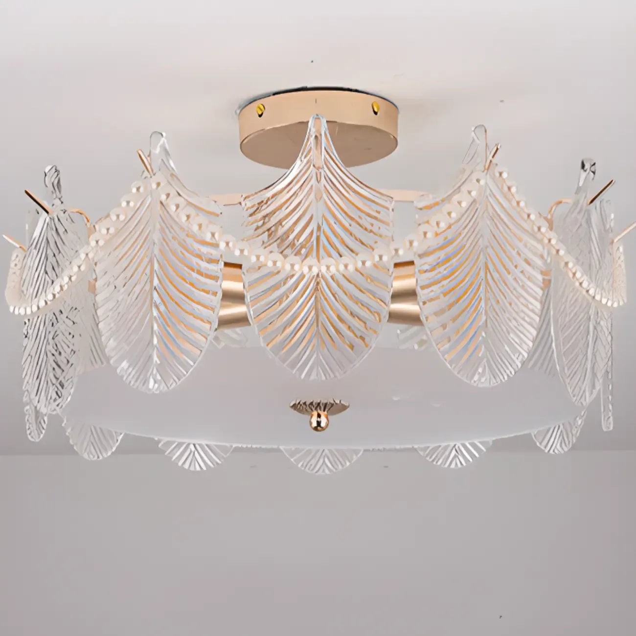 8 Modern Semi Flush Mount Ceiling Light for Living Room