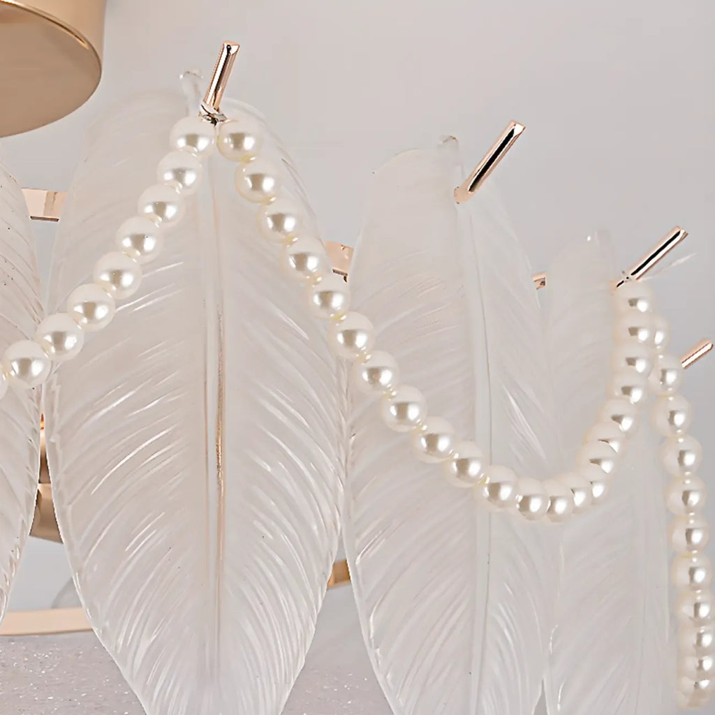 8 Modern Semi Flush Mount Ceiling Light for Living Room