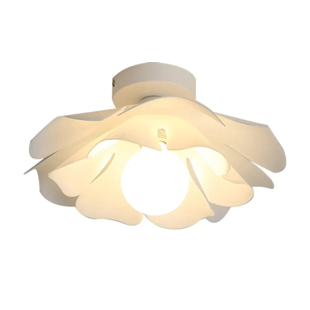 8 Elegant Floral Acrylic LED Ceiling Light for Indoor Use