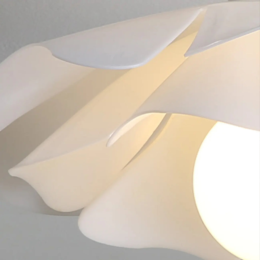 8 Elegant Floral Acrylic LED Ceiling Light for Indoor Use