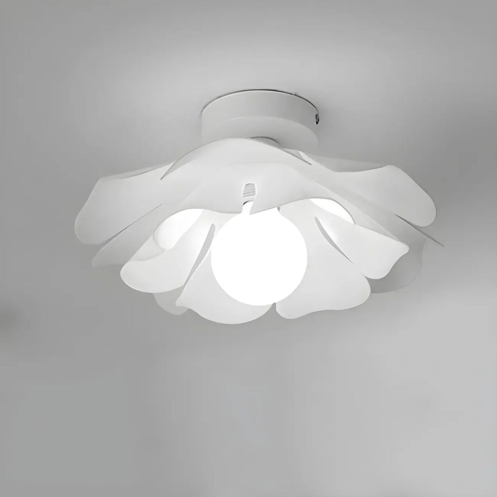 8 Elegant Floral Acrylic LED Ceiling Light for Indoor Use