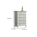 Contemporary White Wooden Double Dresser for Bedroom Use