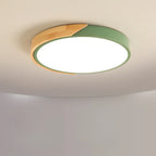2Modern Circular Flush Ceiling Light for Residential Use